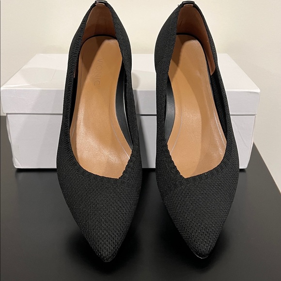 Vionic Dahlia Black Ballet Skimmer Flat Size 7.5 - Picture 6 of 15